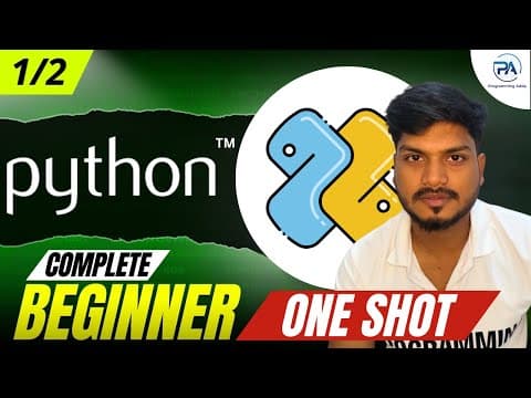 Complete Python Course for Beginners